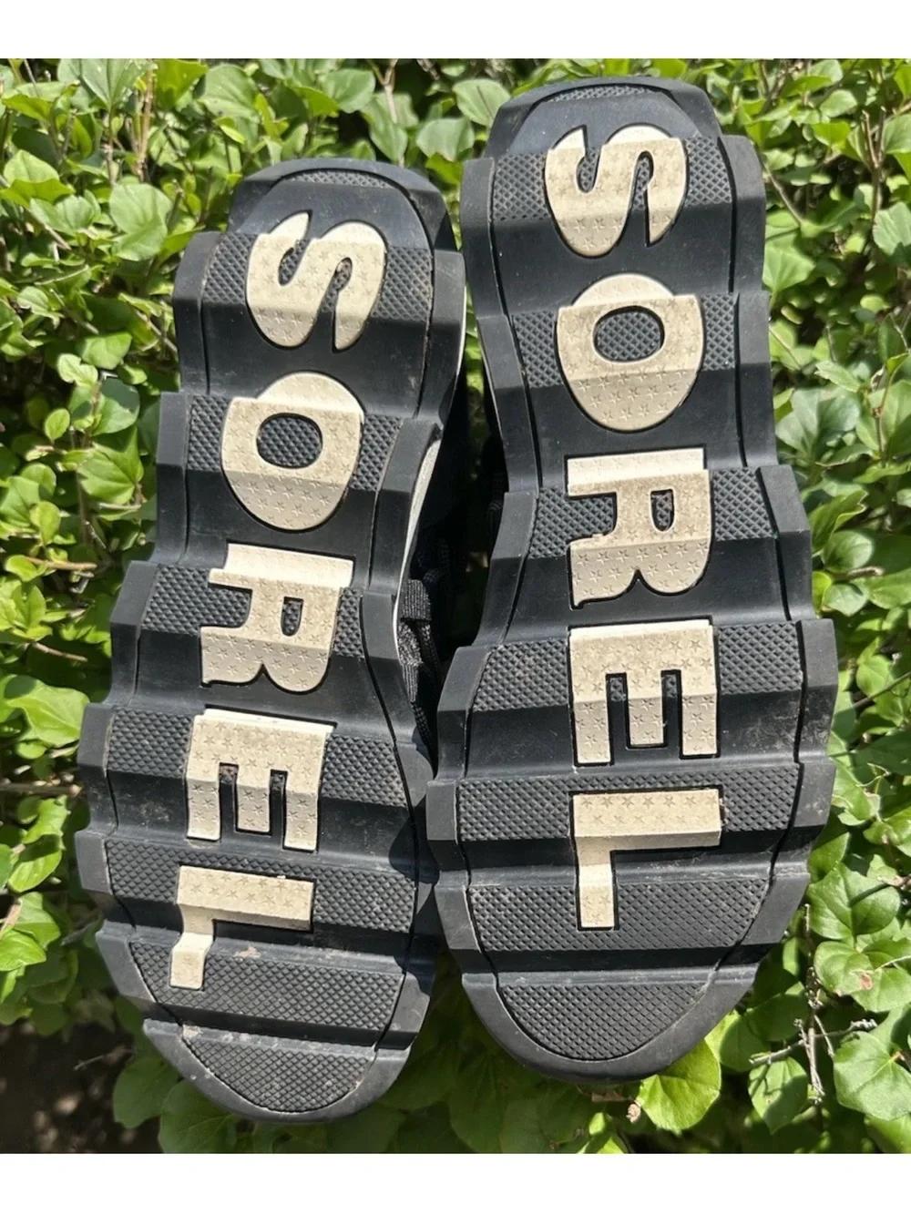 Sorel Kinetic Knit Women's Sneakers Shoe Black Comfort Hiking Trail 10.5
